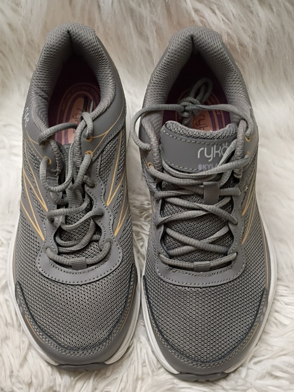 New Ryka Skylark Walking Running Shoes Frost Gray for Women SZ 6W - Picture 11 of 15